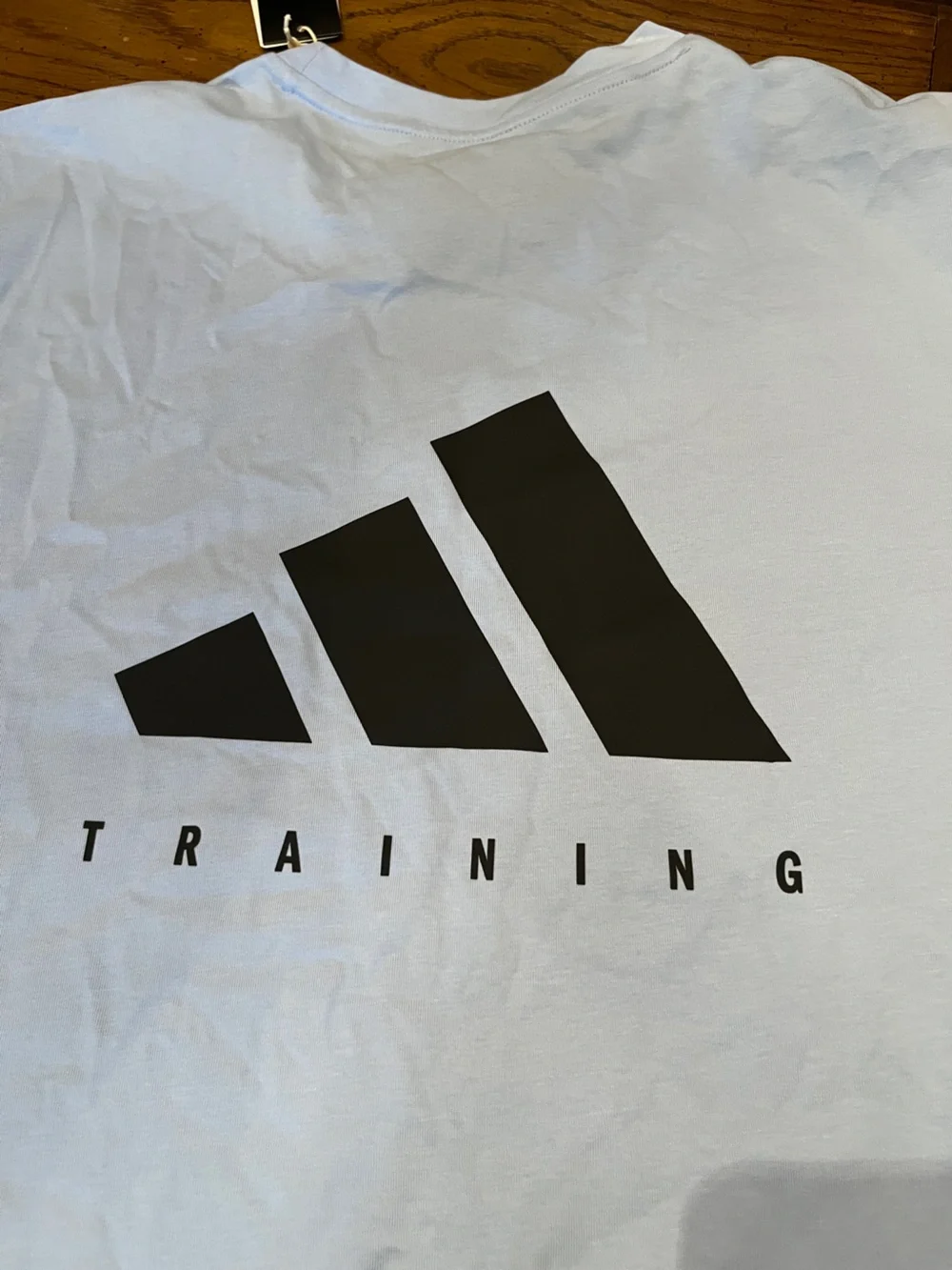 adidas Light Blue Men’s Oversized Crewneck Tee, size‎ XL, NWT
